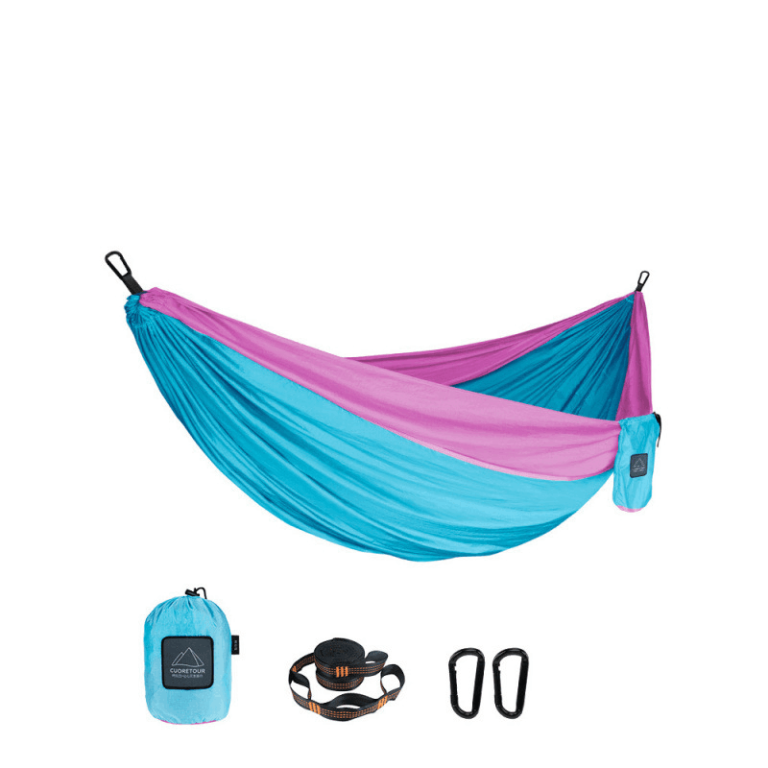 Nylon tent-like outdoor hammock– Relax in Nature’s Embrace
