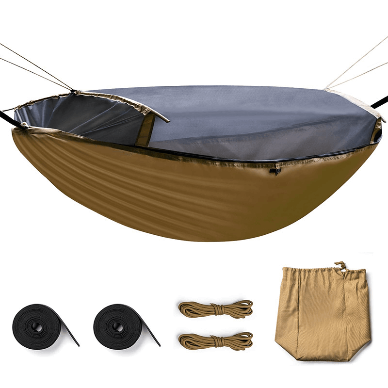 Outdoor mosquito-proof hammock