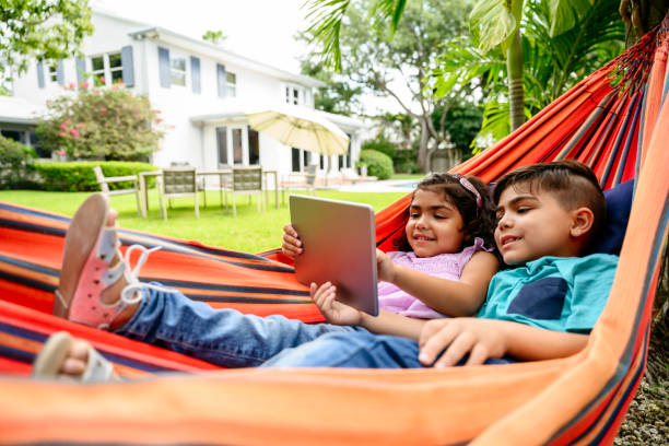 The Kid Magnet: Hammock Creating a Defined “Yes” Space